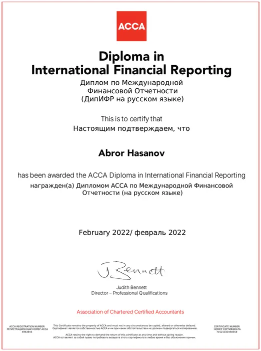 ACCA DipIFR